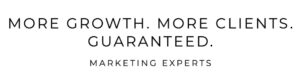 More Growth. More Clients. Guaranteed. Marketing Experts.